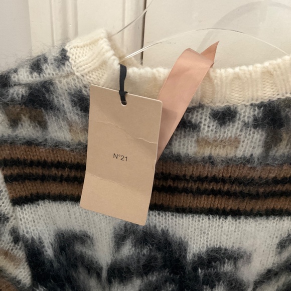 N21 palm tree sweater nwt - Picture 4 of 5